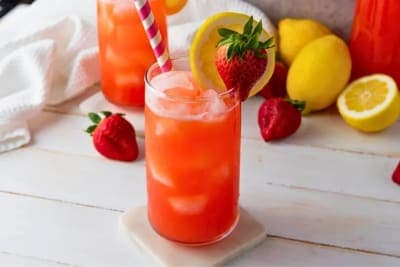 Çilekli Limonata