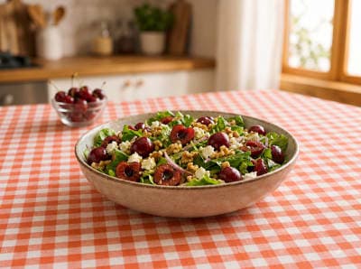 Kirazlı Yaz Salatası