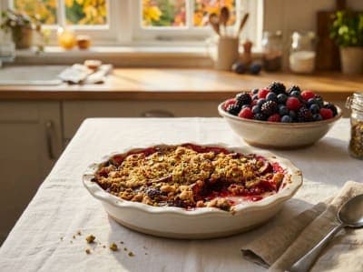 Orman Meyveli Crumble