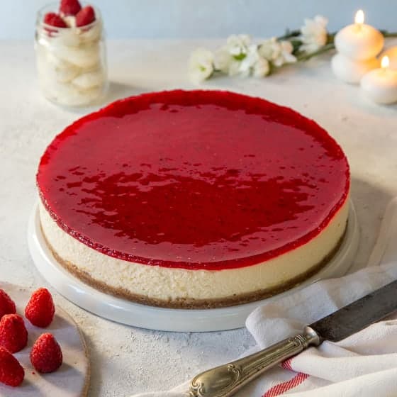 Frambuazlı Cheesecake