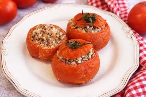 Kıymalı Domates Dolması